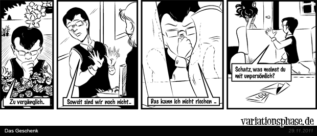 Comic Strip: Das Geschenk