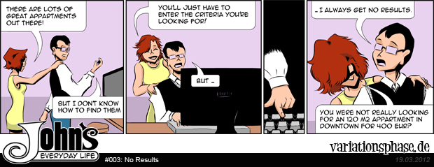 Comic Strip: No Results