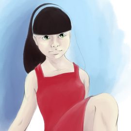 Erste Kolorationsversuche mit Manga Studio 5 ex