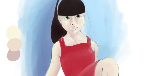 Erste Kolorationsversuche mit Manga Studio 5 ex