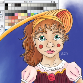 Copic Marker Effekt mit Manga Studio