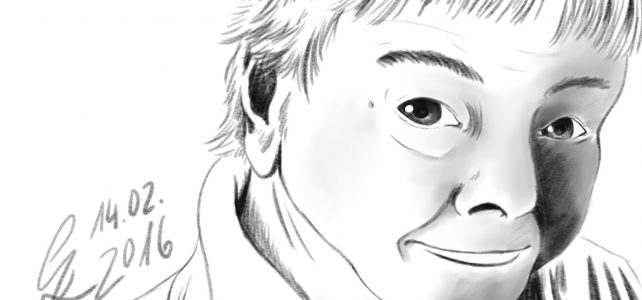 Ein Bleistift für Manga Studio