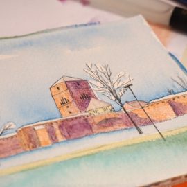 Wittstocker Winterlandschaft – Schritt für Schritt