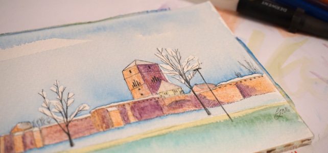 Wittstocker Winterlandschaft – Schritt für Schritt