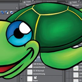 Koloration in Clip Studio Paint leicht gemacht