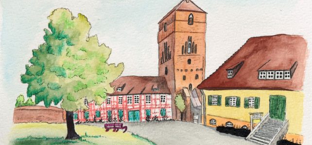 Aquarell – Wittstocker Amtshof