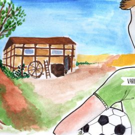 An der alten Scheune (P52, Ball)